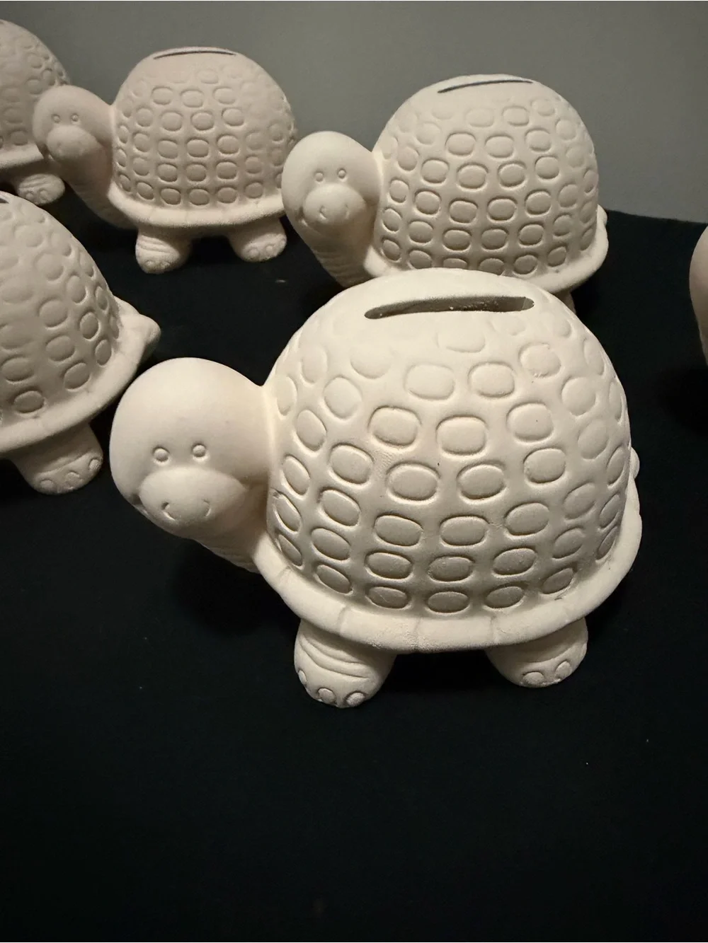 Paintable Ceramic Turtle piggy banks